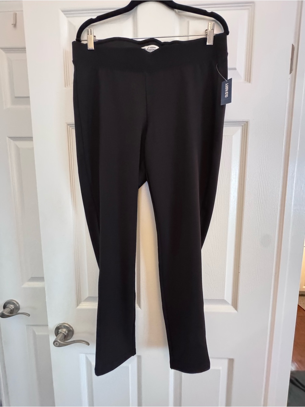 Old Navy Black Pull-On Stretch Leggings